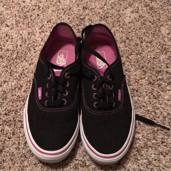 Vans Other - Black and purple vans